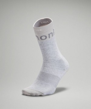 Lululemon Daily Stride Crew Sock Blancos | 438059CUR