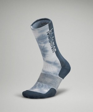 Lululemon Daily Stride Crew Sock Tie Dye Azules | 409638KND