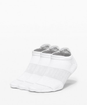 Lululemon Daily Stride Low-Ankle Sock 3 Pack Blancos | 573428UOV