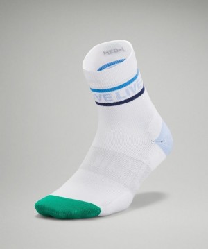 Lululemon Daily Stride Mid-Crew Sock Turquesa | 492760INJ