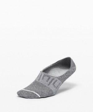 Lululemon Daily Stride No Show Sock Grises Oscuro | 658713JOI