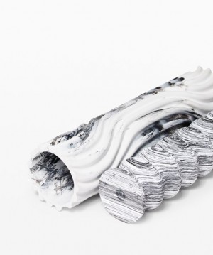 Lululemon Double Roller Negros Blancos Negros Blancos | 610248RQH