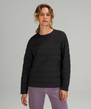Lululemon Down and Around Crew Negros | 601394NFX