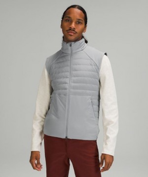 Lululemon Down for It All Vest Grises | 236590ZDC