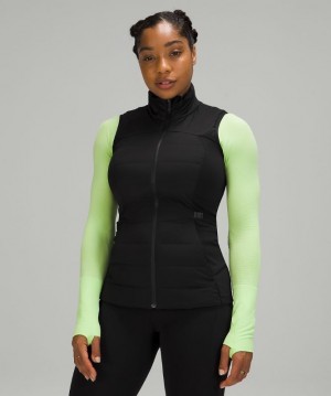 Lululemon Down for It All Vest Negros | 851207ZWD