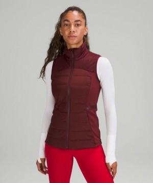 Lululemon Down for It All Vest Rojos Vino | 538412ALI