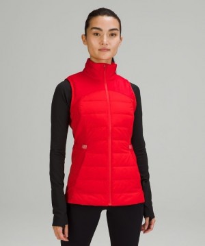 Lululemon Down for It All Vest Rojos | 415632BIJ