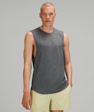 Lululemon Drysense Training Sleeveless Negros Grises | 416203MBT