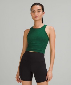 Lululemon Ebb to Street RB Crop Tank Verdes | 725916ABO