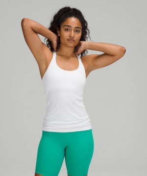 Lululemon Ebb to Street Tank Top Blancos | 784315CWH