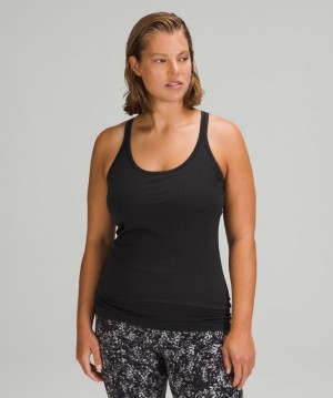 Lululemon Ebb to Street Tank Top Negros | 439856POV