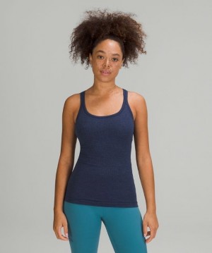 Lululemon Ebb to Street Tank Top Night Sea | 278951EOF