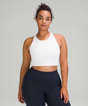Lululemon Ebb to Train Bra Blancos | 507961JFY