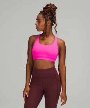 Lululemon Energy Bra Medium Support, B Rosas | 182943NZL