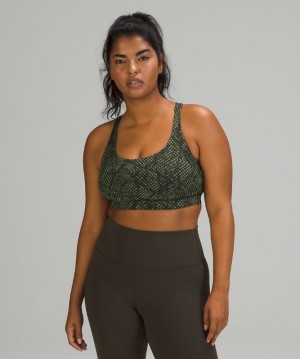 Lululemon Energy Bra Medium Support, B Verdes | 950687XZB