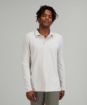 Lululemon Evolution Long Sleeve Polo Shirt Grises | 027958PWR