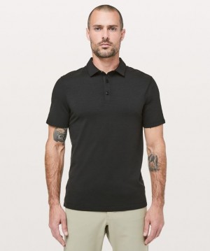 Lululemon Evolution Short Sleeve Polo Shirt Negros | 573184SFG
