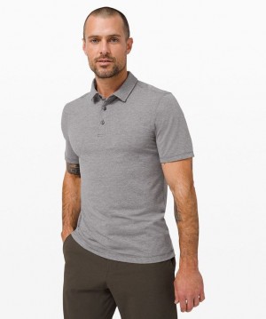 Lululemon Evolution Short Sleeve Polo Shirt Negros | 458690PIK