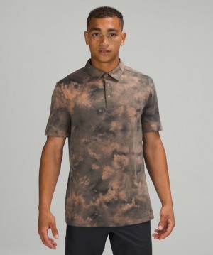 Lululemon Evolution Short Sleeve Polo Shirt Grises Oscuro | 396415KTO