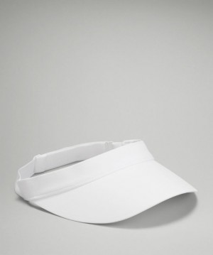 Lululemon Fast Paced Run Visor Blancos | 543108YEA