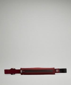 Lululemon Fast and Free Running Belt Mini Rojos Vino | 075286PMX