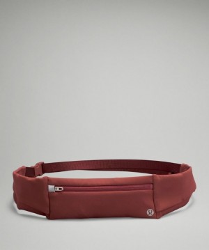 Lululemon Fast and Free Running Belt Rojos | 370649HOT
