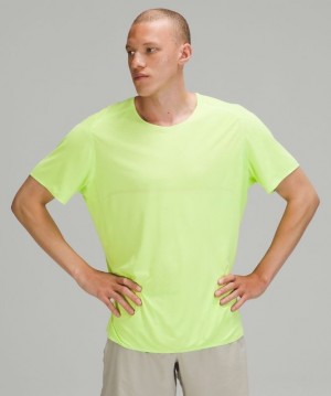 Lululemon Fast and Free SS Breathe Verde Menta | 721034URQ
