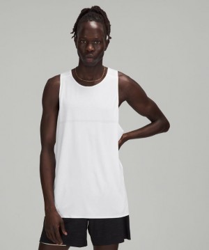 Lululemon Fast and Free Singlet Blancos | 918723HFO