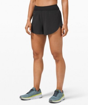 Lululemon Find Your Pace High-Rise Short 3 Negros | 092136ZNY