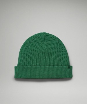 Lululemon Fleece-Lined Knit Beanie Verdes | 589214IZL