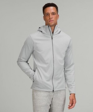 Lululemon Fleece Back Softshell Plateados | 251930FVX