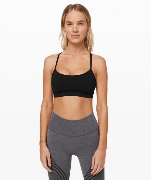 Lululemon Flow Y Nulu Bra Light Support Negros | 697534ZXR