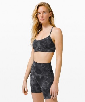 Lululemon Flow Y Nulu Bra Light Support Grises Grises Oscuro | 369541ETD