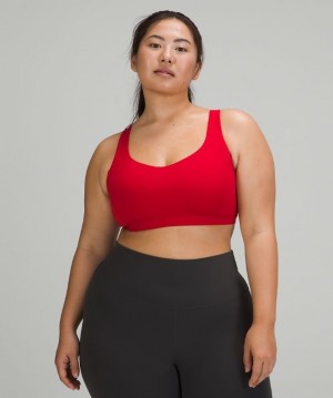 Lululemon Free to Be Serene Bra Light Support, C/D Cup Rojos Oscuro | 673594UAZ