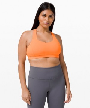 Lululemon Free to Be Serene Bra Light Support, C/D Cup Naranjas | 106532ZBY