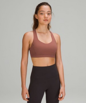 Lululemon Free to Be Serene Bra Smoky Topaz | 109273UBC