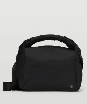 Lululemon Gathered Handle Crossbody Bag 6L Negros | 219736NBI