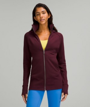 Lululemon Hooded Radiant Jacket Cassis | 952701QOG