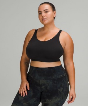 Lululemon In Alignment Bra D-G Negros | 518394AUR
