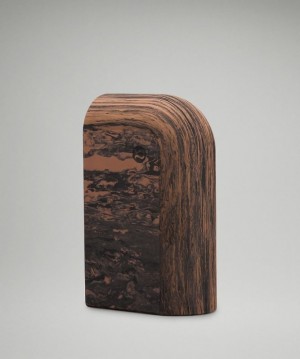 Lululemon Inner Flow Yoga Block Marble Grises Oscuro Marrom | 538267PIZ
