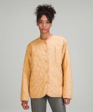 Lululemon Insulated Quilted Jacket Marrom | 695317QNO