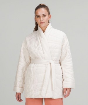 Lululemon Insulated Wrap Jacket Blancos | 805293GBV