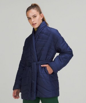 Lululemon Insulated Wrap Jacket Night Sea | 165439LSX
