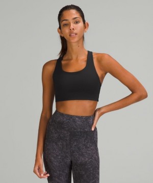 Lululemon Invigorate Bra High Support Negros | 701394RMX