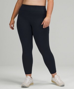 Lululemon Invigorate High-Rise Tight 25 Azul Marino | 763018CTA