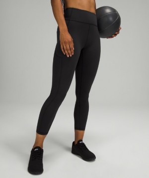 Lululemon Invigorate High-Rise Tight 25 Negros | 048539BEO