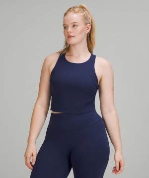 Lululemon Invigorate Training Tank Top Night Sea | 463507JSF