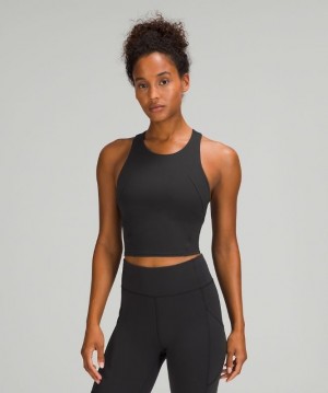 Lululemon Invigorate Training Tank Top Negros | 217906IBC
