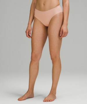 Lululemon InvisiWear Cheeky Bikini Misty Shell | 509346HGC