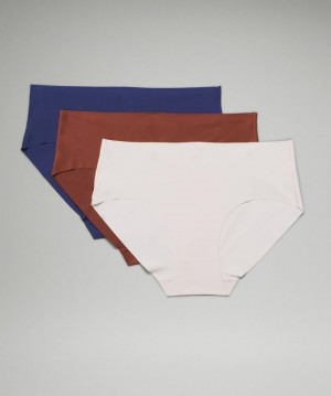 Lululemon InvisiWear Hipster 3P Marrom | 587290AMF